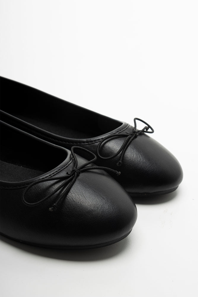 Ballerina Pump Black (2)