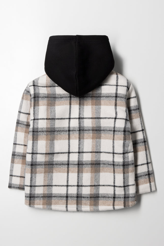 Check Jacket White And Black (4)