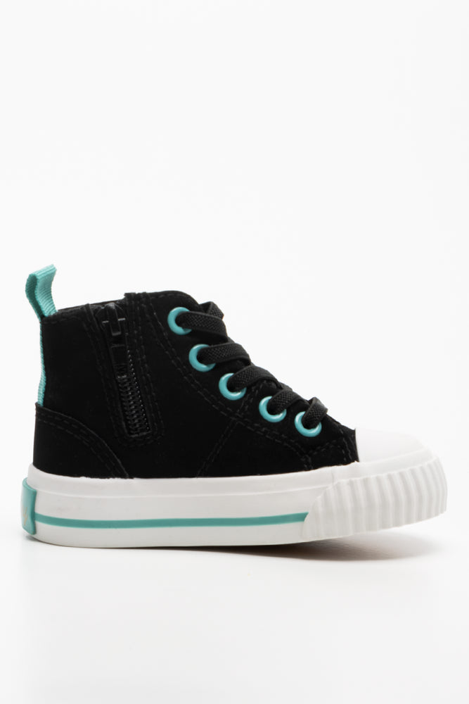 Mickey Mouse High Top Sneaker Black