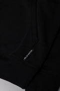 Colourblock Hoodie Black (1)