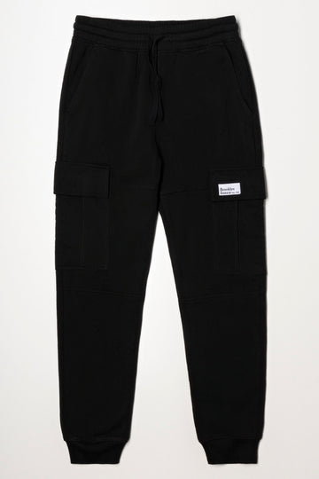Cargo Trackpants Black