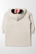 Minnie Mouse Sweat Dress Neutral (3)
