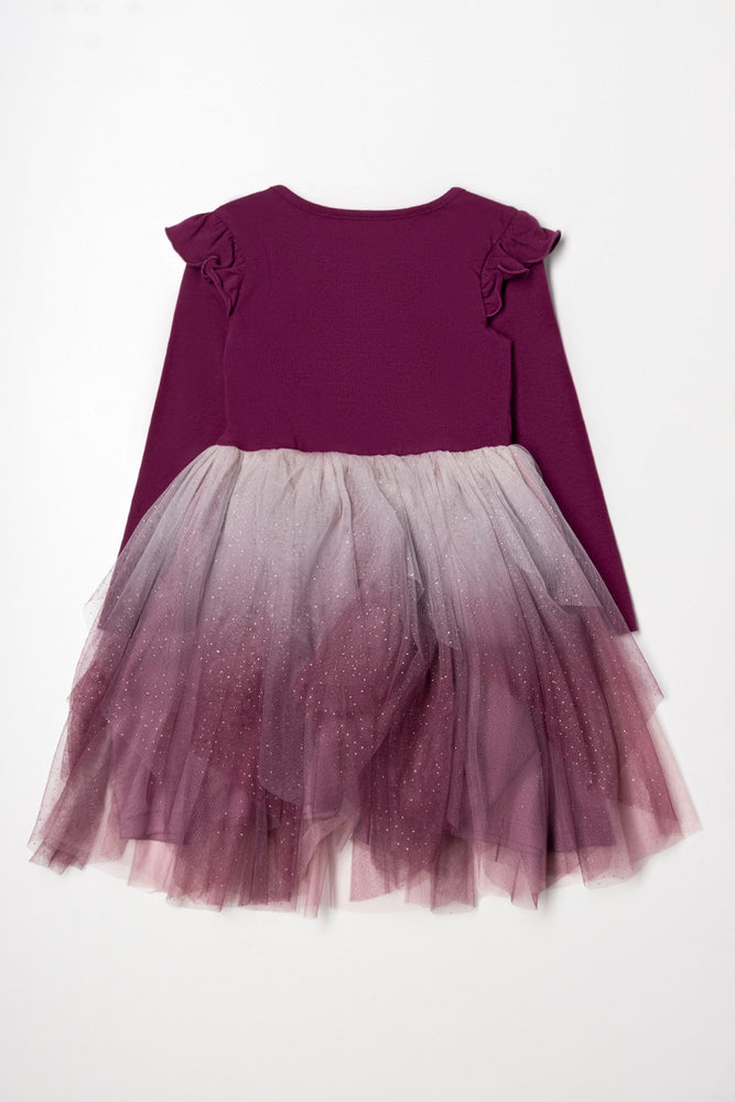 Disney Princesses Dress Burgundy (2)