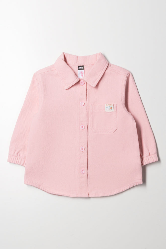 Denim Shirt Pink