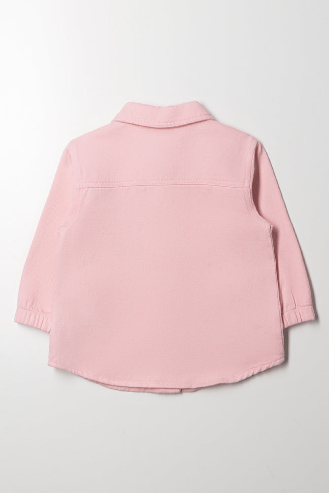 Denim Shirt Pink (2)