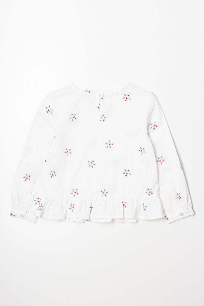 Shirt & Skirt Set White (5)