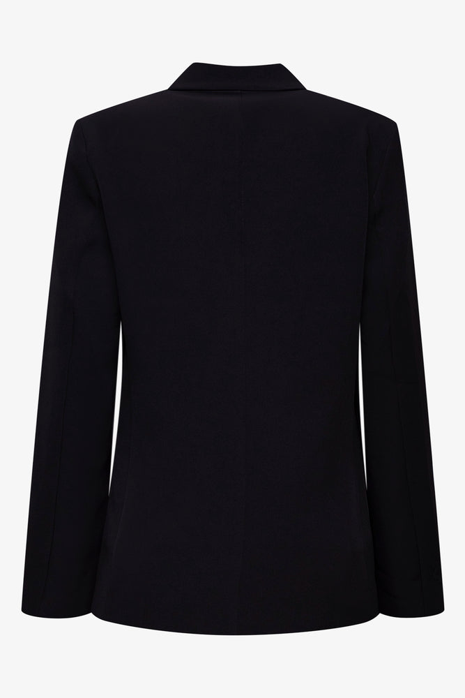 Single Breasted Blazer Black (1)