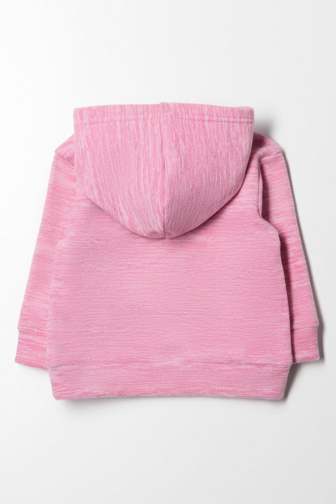 Fleece Track Top Pink (2)