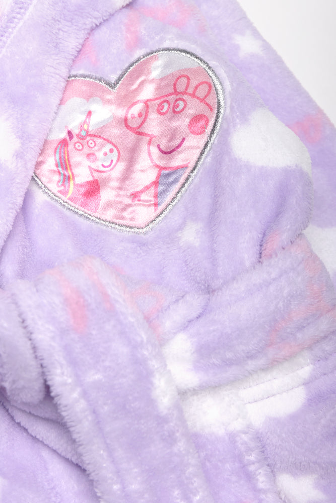 Peppa Pig Gown Purple (2)