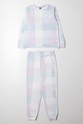 Check Pyjama Set Blue
