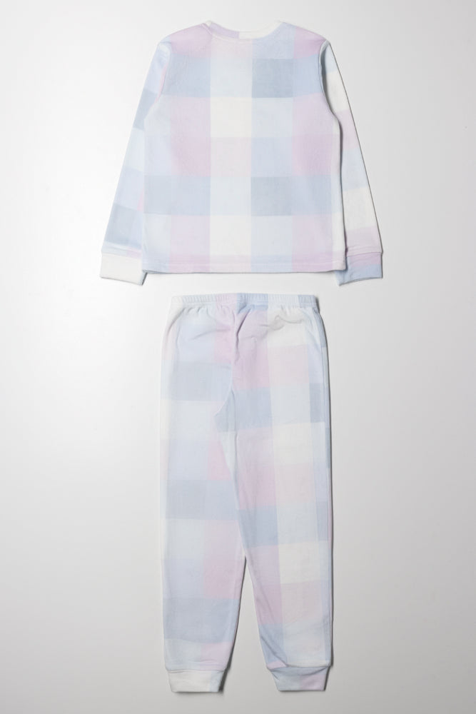Check Pyjama Set Blue (3)