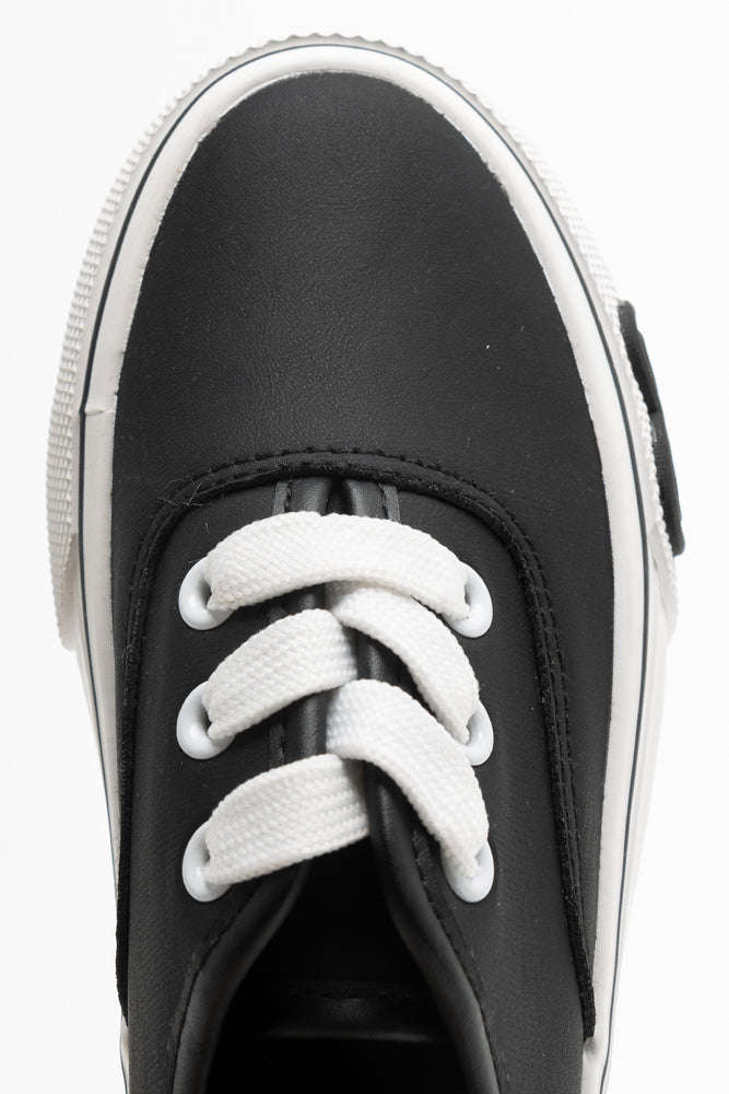 Heart Sneaker Black Shoes Ackermans – Shoes Ackermans