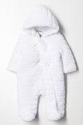 Fur Babygrow White