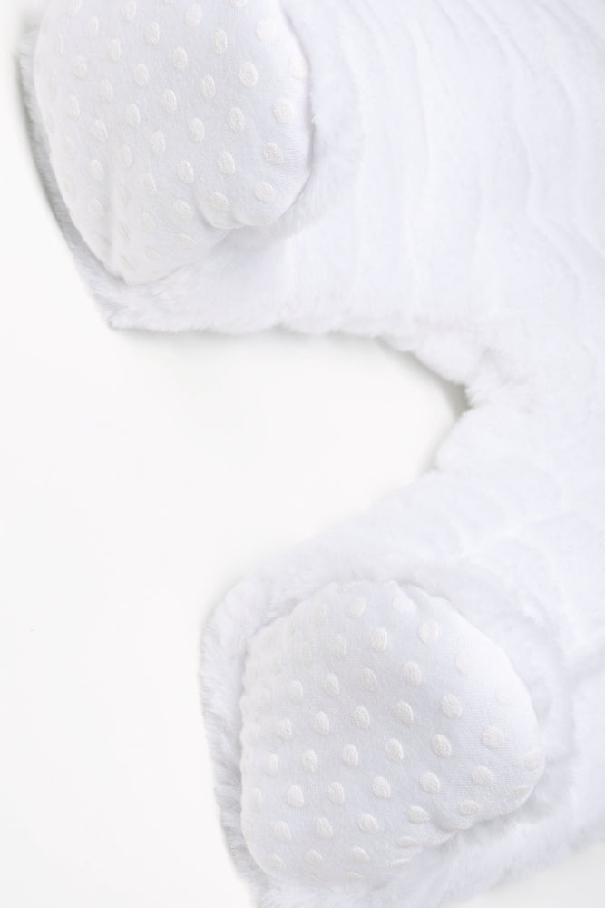 Fur Babygrow White (2)