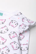Fleece Cat Dungaree Pink (3)