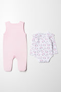 Fleece Cat Dungaree Pink (5)