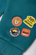 Badges Track Pants Blue (1)