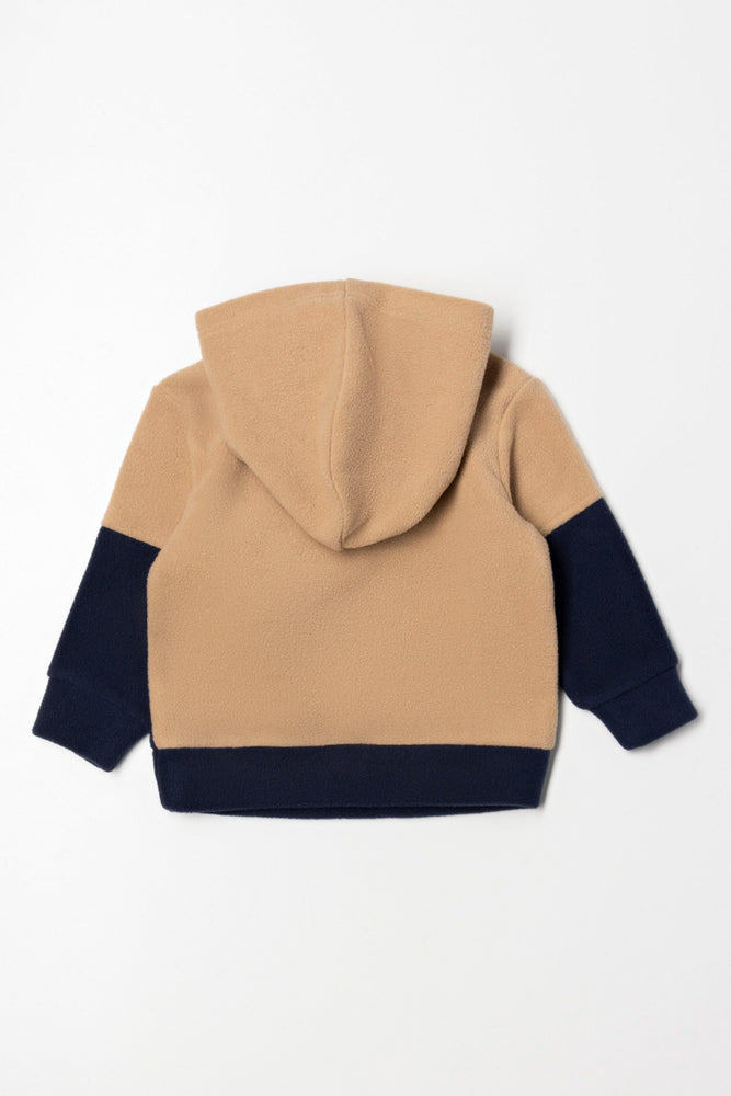 Car Colour Block Tracktop Navy And Natural (2)
