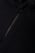Sleeveless Zip Through Hooded Track Top Black (1)