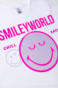 Smiley Shorty Set White (1)