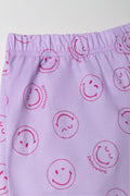 Smiley Shorty Set White (2)