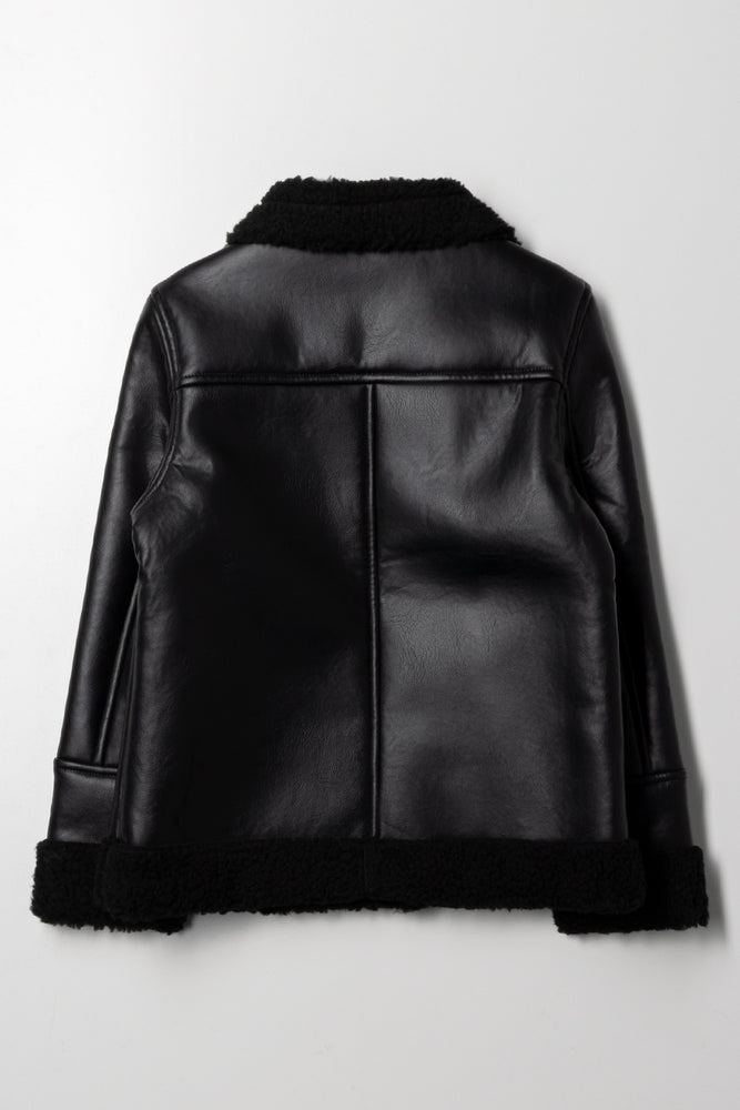 Aviator Jacket Black (2)