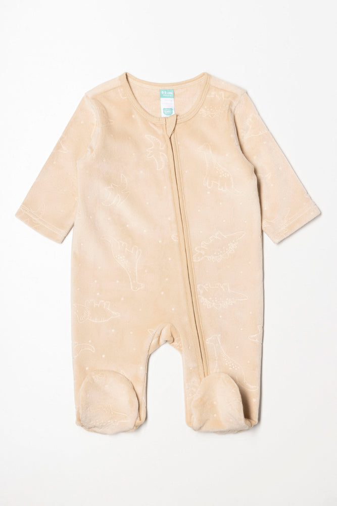 Animal Babygrow Natural