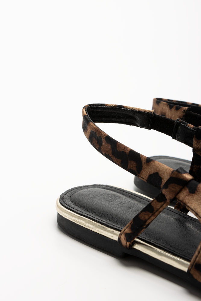 Leopard Print Sling Back Shoes (3)