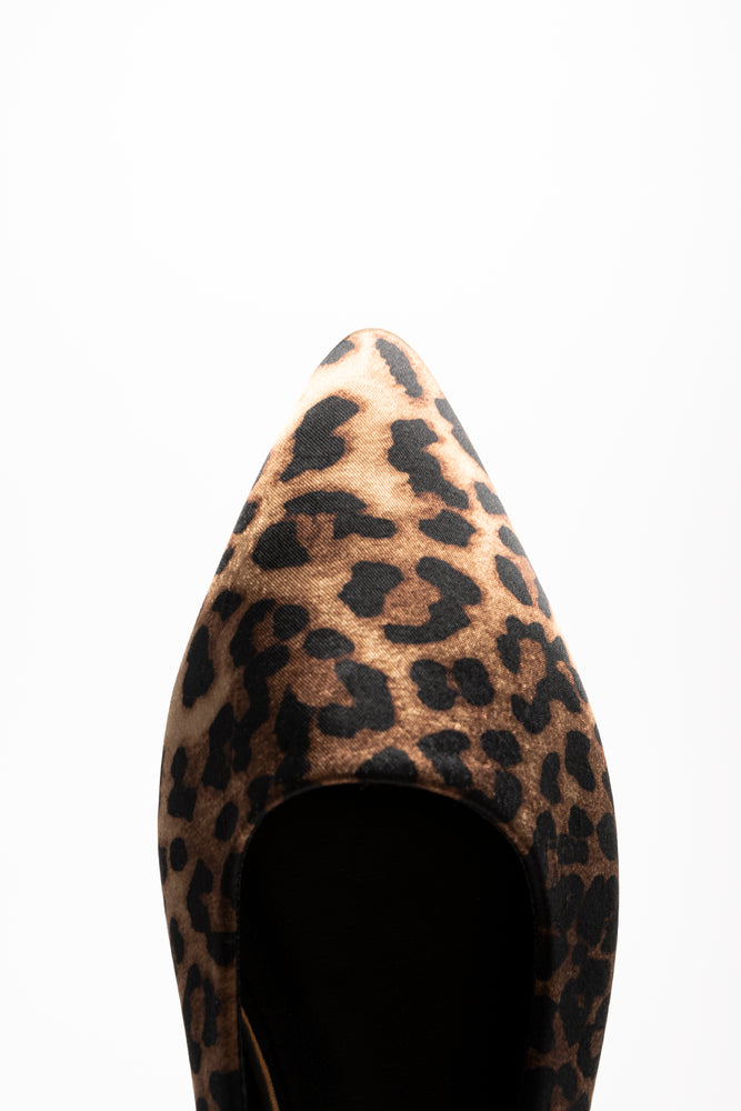 Leopard Print Sling Back Shoes (4)
