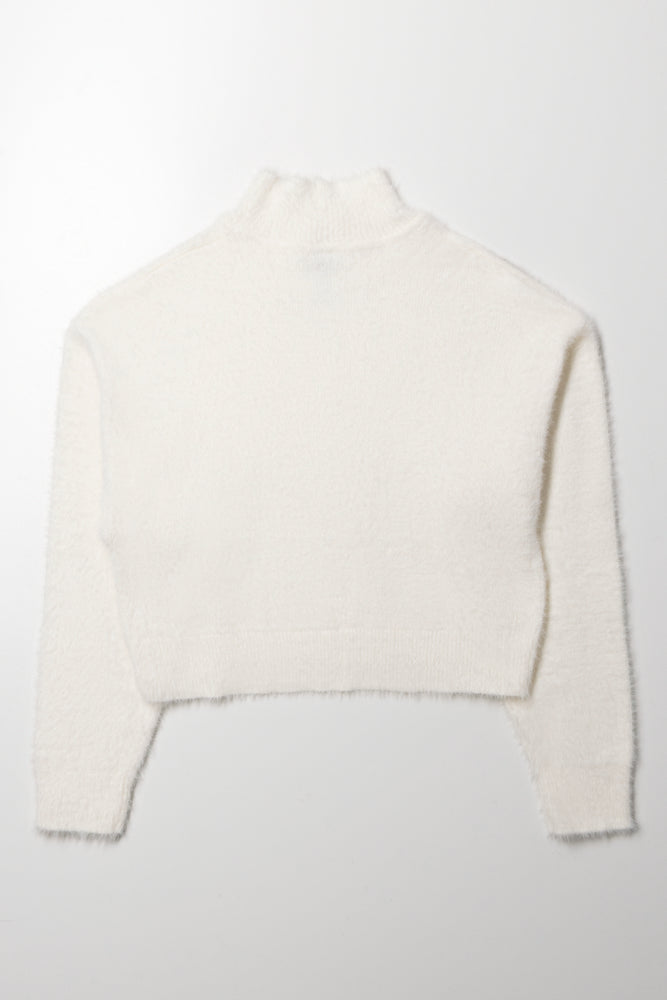 High Neck Jersey Cream (2)