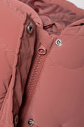 Quilted Hooded Jacket Pink (1)