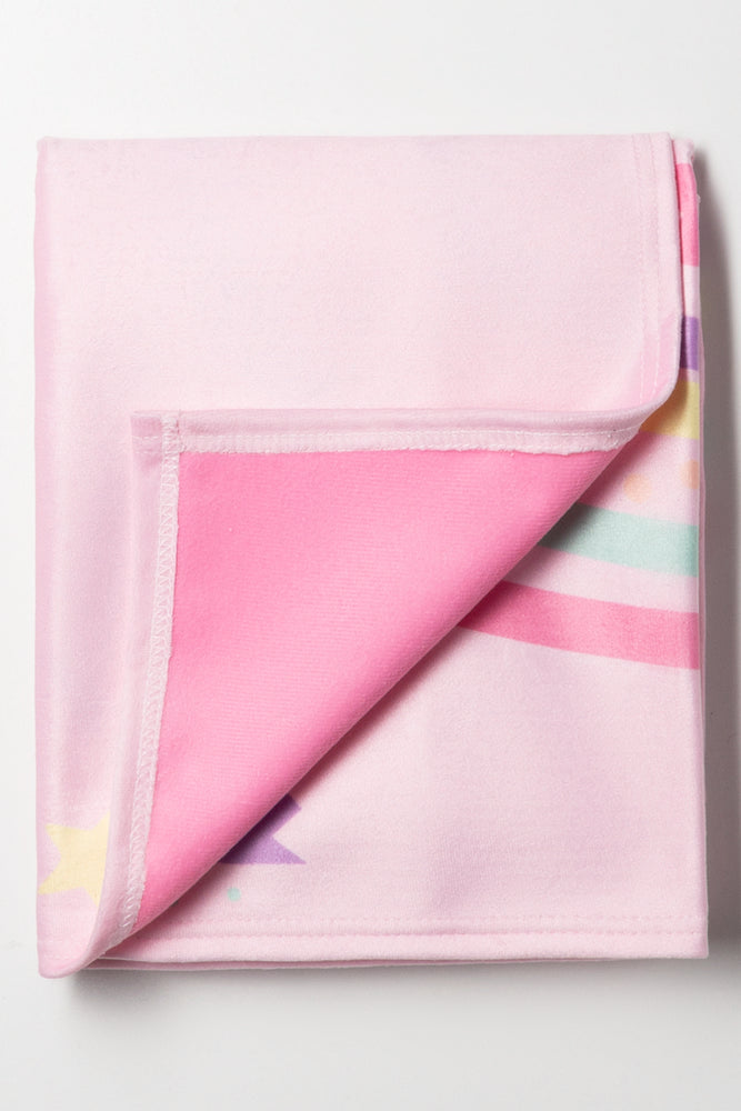 Rainbow Blanket Pink