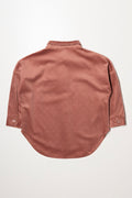 Glitter Heart Corduroy Shirt Pink (2)
