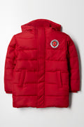 Spider-Man Puffer Jacket Red