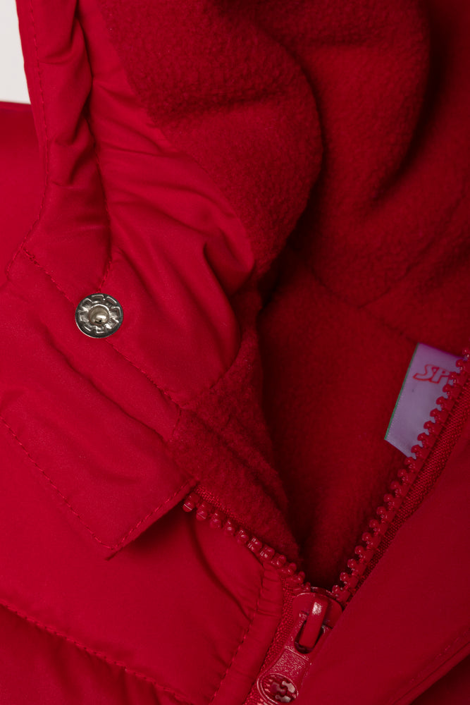 Spider-Man Puffer Jacket Red (2)
