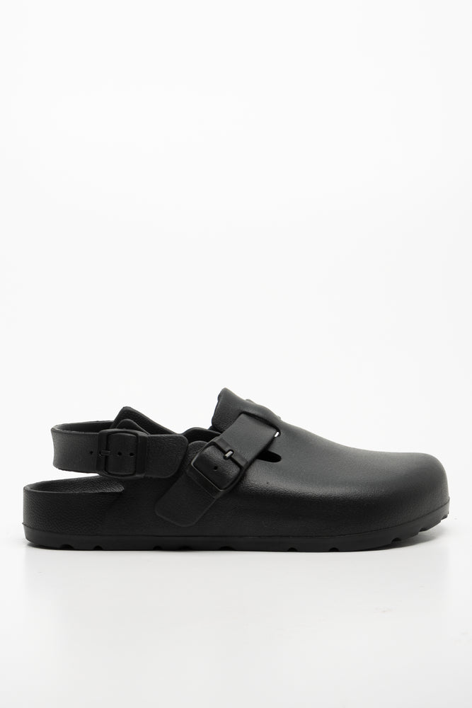 Biker Clogs Black