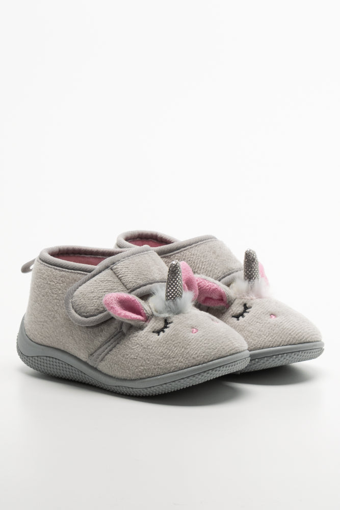 Unicorn Slipper Grey
