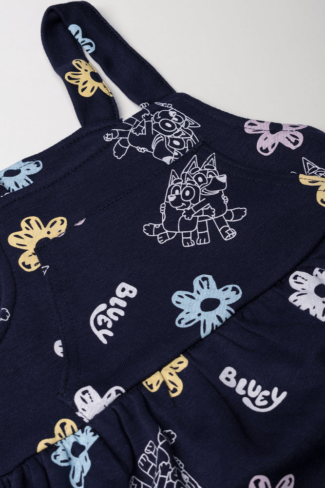 Bluey Pinafore Set Navy (1)