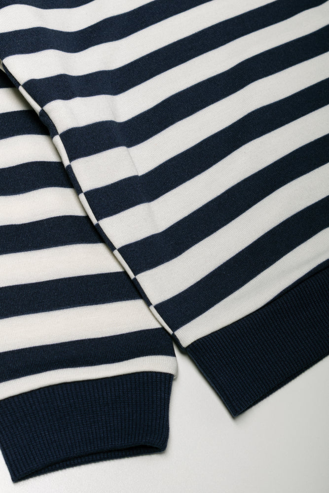 2 Pack Crew Neck Tracktops Navy And White (2)