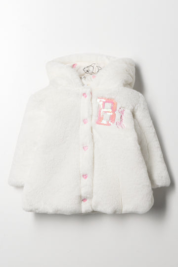 Bambi Fur Jacket Cream