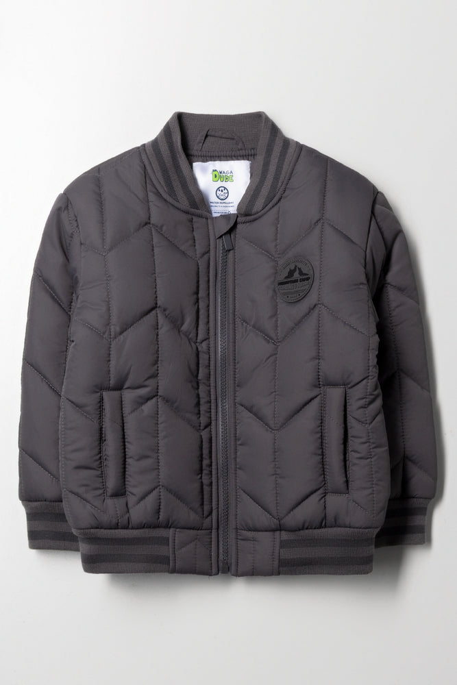 Bomber Jacket Grey