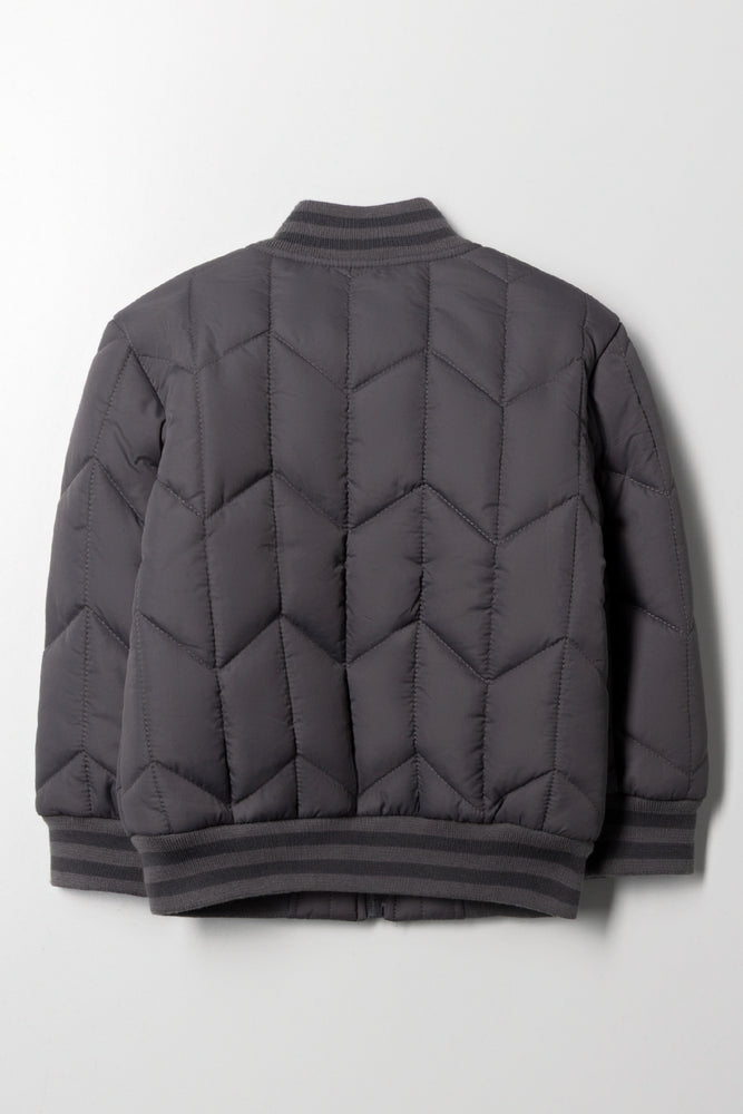 Bomber Jacket Grey (2)