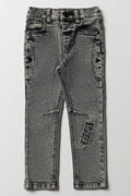 Skinny Denim Jeans Dark Grey