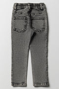 Skinny Denim Jeans Dark Grey (2)
