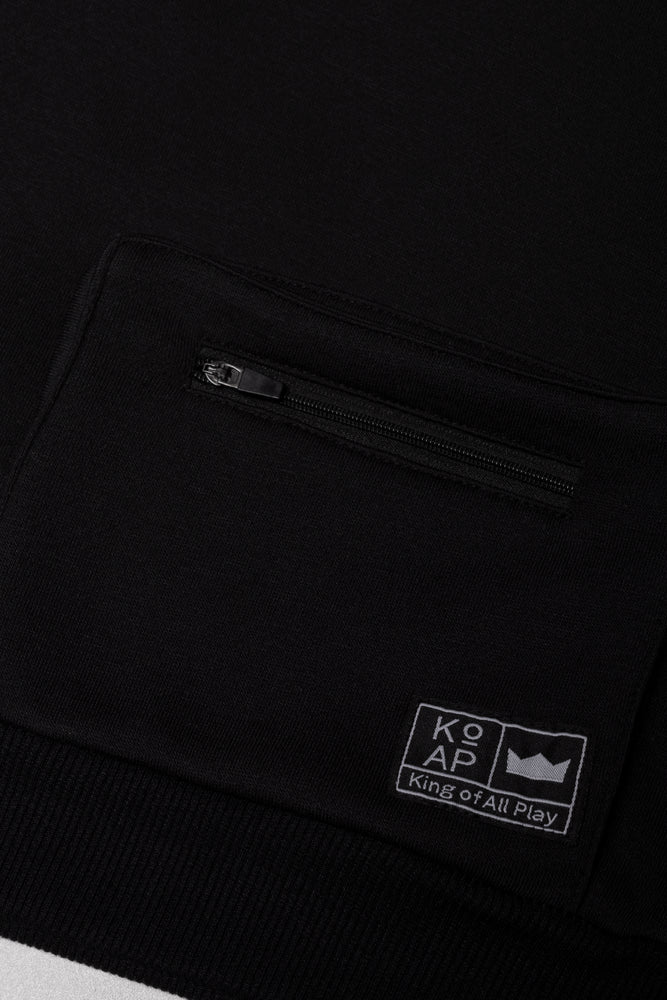 Utility Hoodie Black
