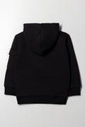 Utility Hoodie Black (2)