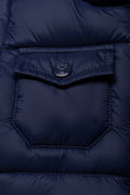 Hooded Puffer Jacket Navy (1)