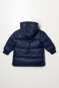 Hooded Puffer Jacket Navy (2)