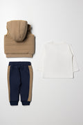 3 Piece Set Natural & Navy (5)