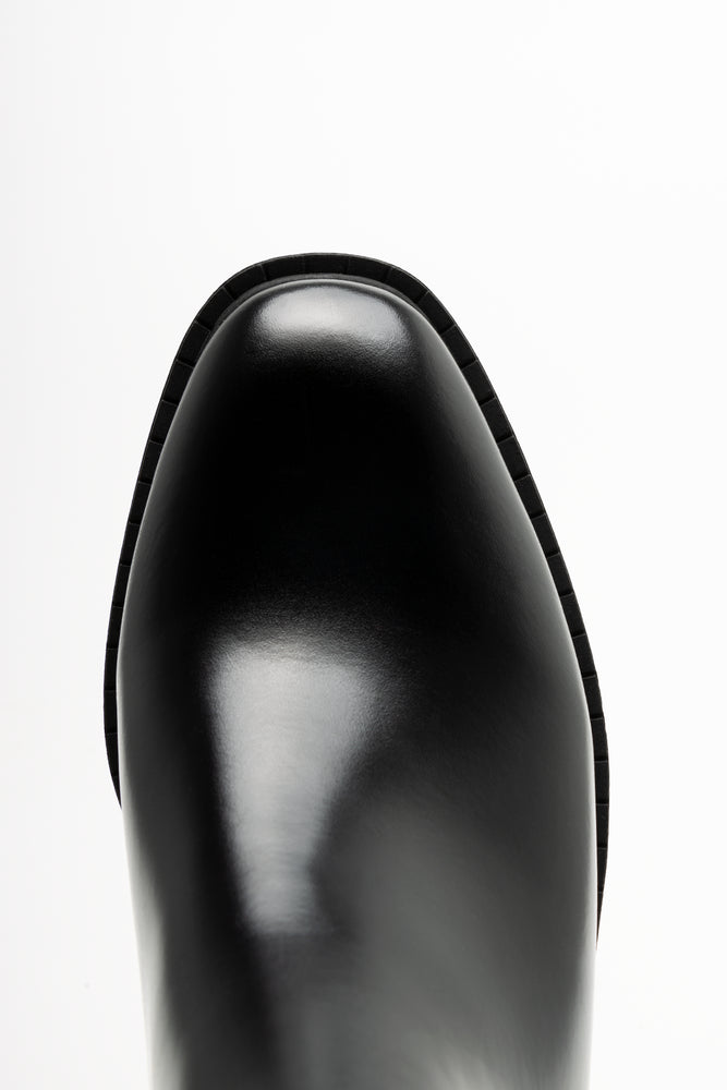 Trim Detail Chelsea Boots Black (4)
